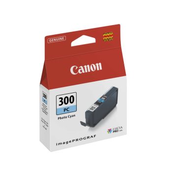 Canon PFI-300 PC Photo Cyan Ink Cartridge (14ml) 4197C001