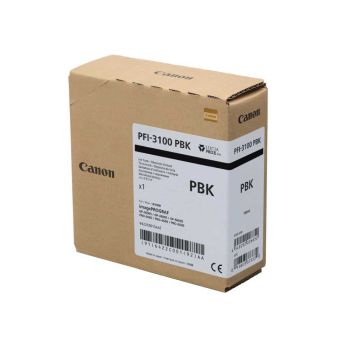 Canon PFI-3100PBK Photo Black Ink Cartridge (160ml) 6422C001