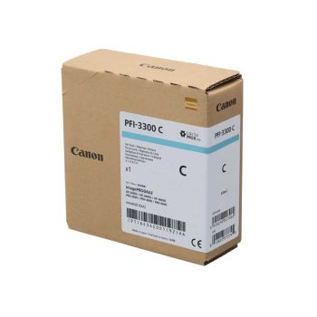 Canon PFI-3300C Cyan Ink Cartridge (330ml) 6434C001