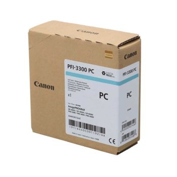Canon PFI-3300PC Photo Cyan Ink Cartridge (330ml) 6440C001