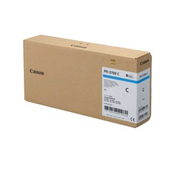 Canon PFI-3700C Cyan Ink Cartridge (700ml) 6445C001