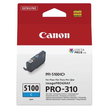 Canon PFI-5100C Cyan Ink Cartridge (14.4ml) 6953C001