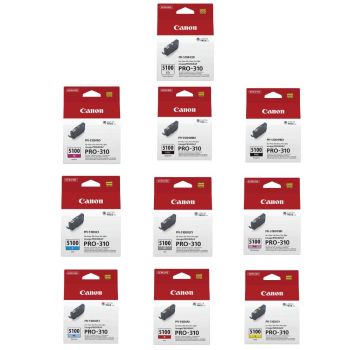 Canon PFI-5100 Ink Cartridge Multipack (10 Inks)
