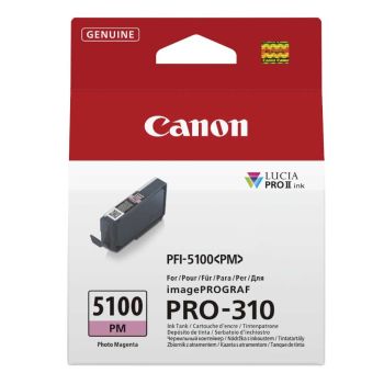 Canon PFI-5100PM Photo Magenta Ink Cartridge (14.4ml) 6957C001