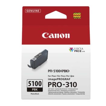 Canon PFI-5100PBK Photo Black Ink Cartridge (14.4 ml) 6952C001