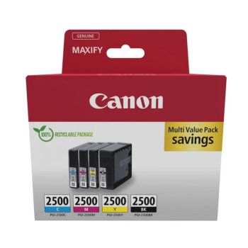 Canon PGI-2500 CMYK Ink Cartridge Multi Pack 9290B006