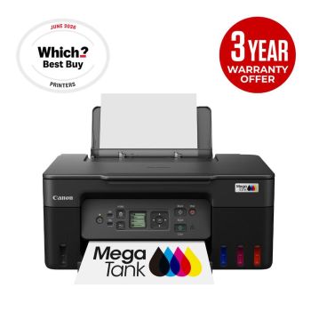 Canon PIXMA G3570 A4 Colour Multifunction Inkjet Printer (Black)
