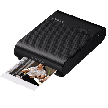 Canon SELPHY Square QX10 (Black) Portable Colour Inkjet Printer