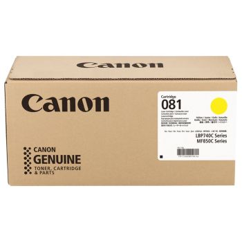 Canon 081 Standard Yellow Toner Cartridge (6,000 Pages*) 7330C001