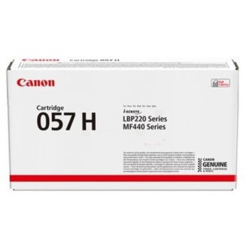 Canon 057H High Yield Black Toner Cartridge (10,000 Pages*) 3010C002AA