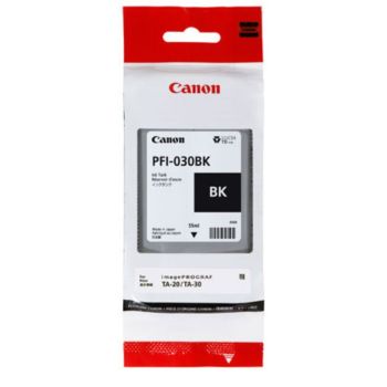 Canon PFI-030BK Black Ink Cartridge (55ml) 3489C001