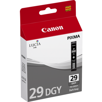 Canon 4870B001AA PGI-29DGY Dark Grey Ink Cartridge 4870B001