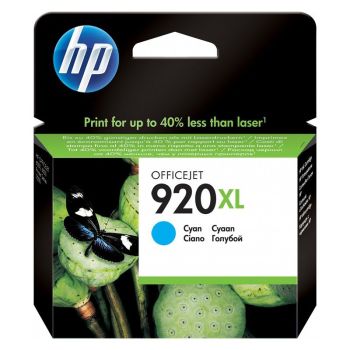 HP CD972AE No.920XL Cyan Ink Cartridge (700 Pages*)