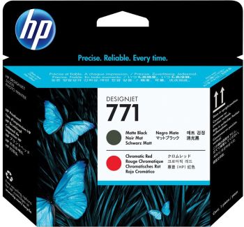 HP CE017A No.771 Matte Black / Chromatic Red Printhead