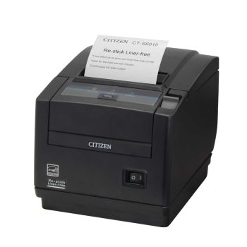 Citizen CT-S601IIR Direct Thermal linerless POS Printer + Cutter