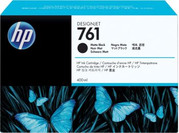 HP CM991A No.761 Matte Black Ink Cartridge (400ml)