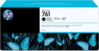 HP CM997A No.761 Matte Black Ink Cartridge (775ml)