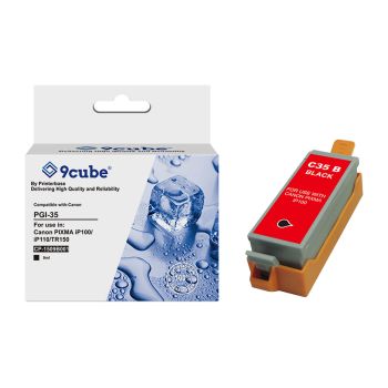 Compatible Canon PGI-35BK Black Ink Cartridge (191 pages*)