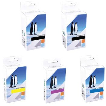 Compatible Canon PGI-580BK Pigment + CLI-581 BK+CMYK Ink Cartridge Multi Pack CP-2078C005