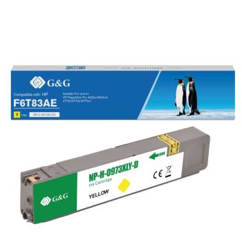 Compatible HP 973X High Yield Yellow Ink Cartridge (7,000 Pages)