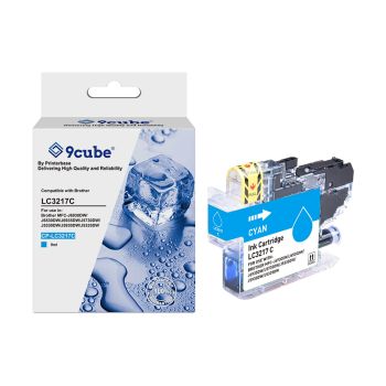 Compatible Brother LC3217C Cyan Ink Cartridge (550 Pages*)