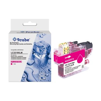 Compatible Brother LC3219XLM High Yield Magenta Ink Cartridge (1,500 Pages*)