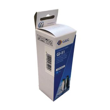 Compatible Canon GI-51C Cyan Ink Bottle (7,700 Pages*) CP-4546C001AA