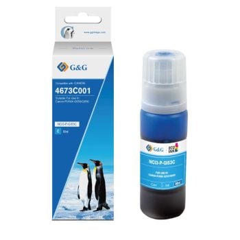 Compatible Canon GI-53C Cyan Ink Bottle (8,000 pages*) CP-4673C001