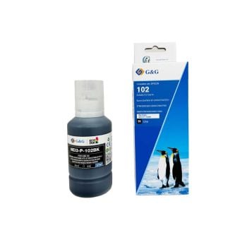 Compatible Epson 102 EcoTank Black Ink Bottle (7,500 Pages*) CP-C13T03R140