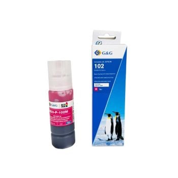 Compatible Epson 102 EcoTank Magenta Ink Bottle (6,000 Pages*) CP-C13T03R340