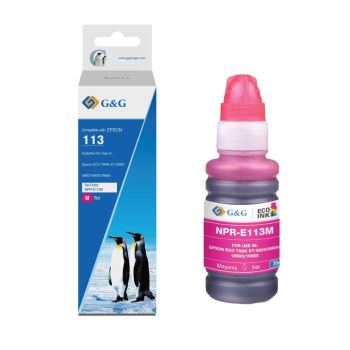 Compatible Epson 113 Magenta Ink Bottle (70ml) CP-C13T06B340