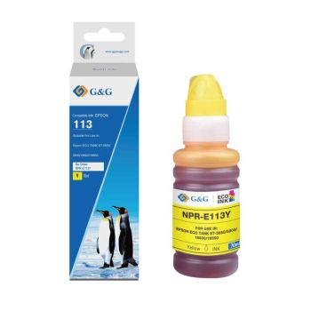 Compatible Epson 113 Yellow Ink Bottle (70ml) CP-C13T06B440