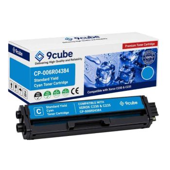 Compatible Xerox Standard Cyan Toner Cartridge (1,500 Pages*) CP-006R04384