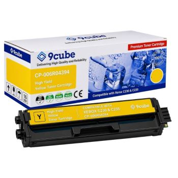 Compatible Xerox High Yield Yellow Toner Cartridge (2,500 Pages*) CP-006R04394