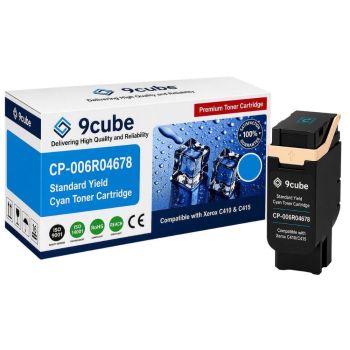 Compatible Xerox Standard Cyan Toner Cartridge (2,000 Pages*) CP-006R04678