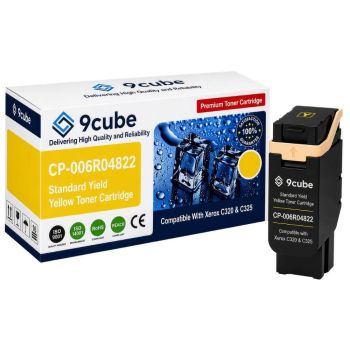 Compatible Xerox Yellow Standard Capacity Toner Cartridge (1,800 Pages*) CP-006R04822