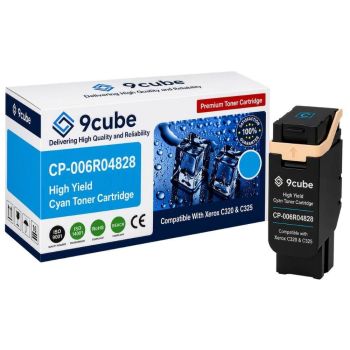 Compatible Xerox Cyan High Capacity Toner Cartridge (5,500 Pages*) CP-006R04828