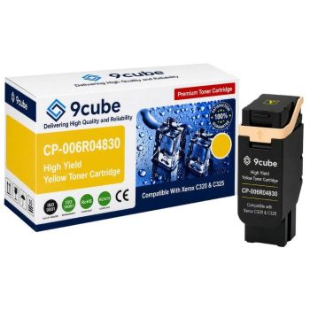 Compatible Xerox Yellow High Capacity Toner Cartridge (5,500 Pages*) CP-006R04830