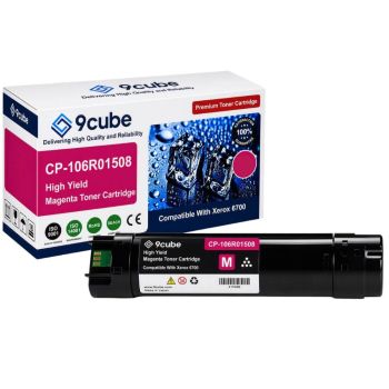 Compatible Xerox High Yield Magenta Toner Cartridge (12,000 Pages*) CP-106R01508