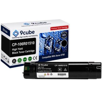 Compatible Xerox High Yield Black Toner Cartridge (18,000 Pages*) CP-106R01510