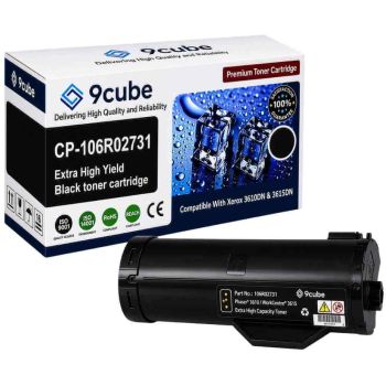 Compatible Xerox Black Toner Cartridge (25,300 pages*) CP-106R02731