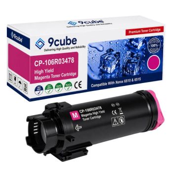Compatible Xerox 106R03478 Magenta High Capacity Toner Cartridge (2,400 pages*) 106R03478