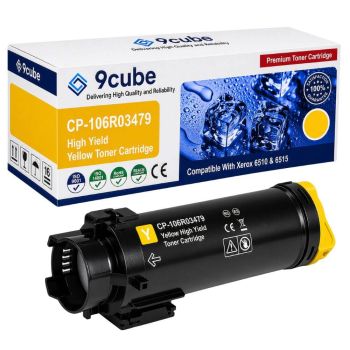 Compatible Xerox 106R03479 Yellow High Capacity Toner Cartridge (2,400 pages*) 106R03479