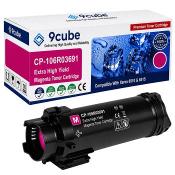 Compatible Xerox 6510 6515 Magenta Extra High Capacity Toner Cartridge (4,300 pages*) 106R03691
