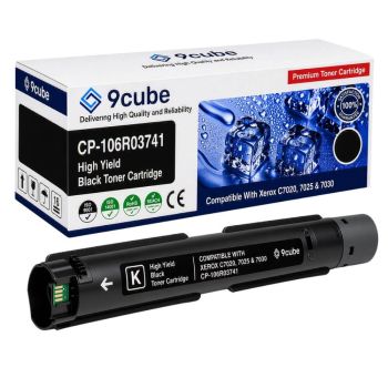 Compatible Xerox High Capacity Black Toner Cartridge (16,100 Pages*) CP-106R03741