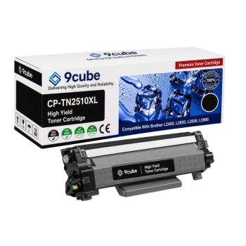 Compatible Brother TN2510XL High Yield Black Toner (3,000 Pages*) CP-TN2510XL