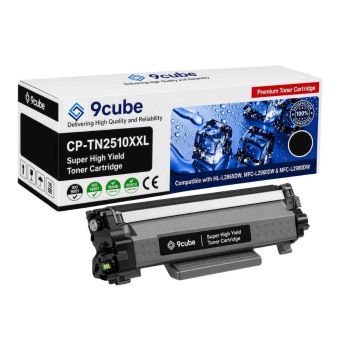 Compatible Brother TN2510XXL Super High Yield Black Toner Cartridge (5,000 Pages*) CP-TN2510XXL
