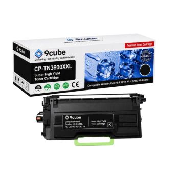 Compatible Brother TN3600XXL Super High Yield Black Toner Cartridge (11,000 Pages*) CP-TN3600XXL