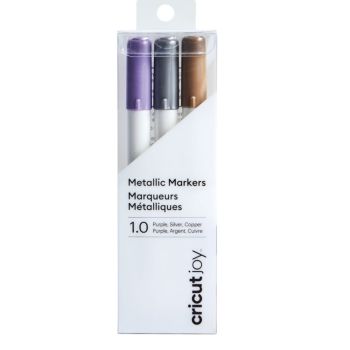 Cricut Joy Medium Point Markers (Violet / Silver / Copper) 2007085