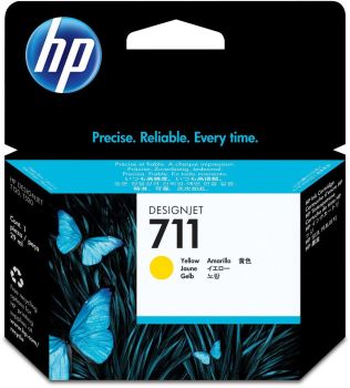 HP CZ132A 711 Yellow Ink Cartridge (29ml)
